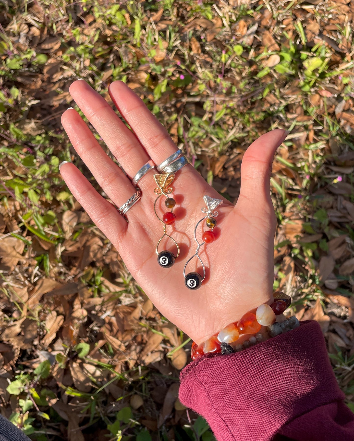 Gold ‘Lucky Living’ Pendant