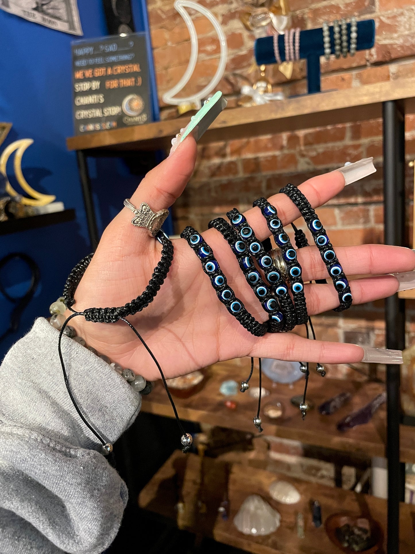 Black Evil Eye Protection Bracelet