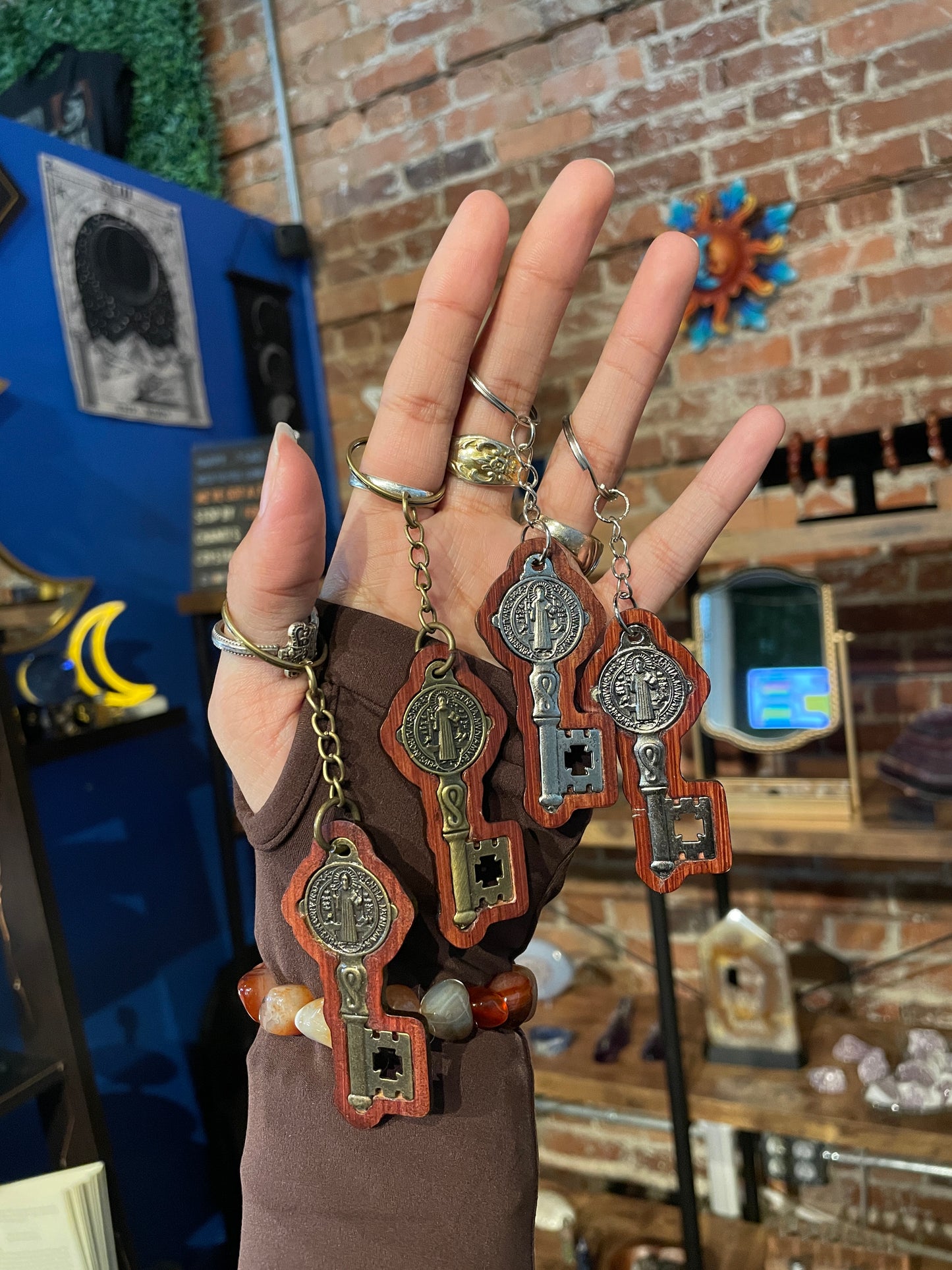 Llave de San Benito/ St. Benedict’s Medallion Keychain