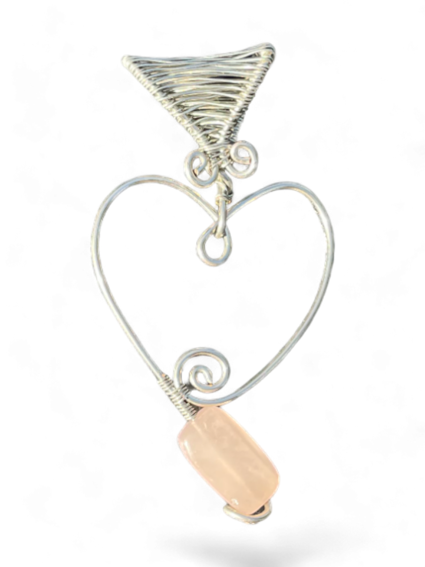 Rose Quartz Corazon Set