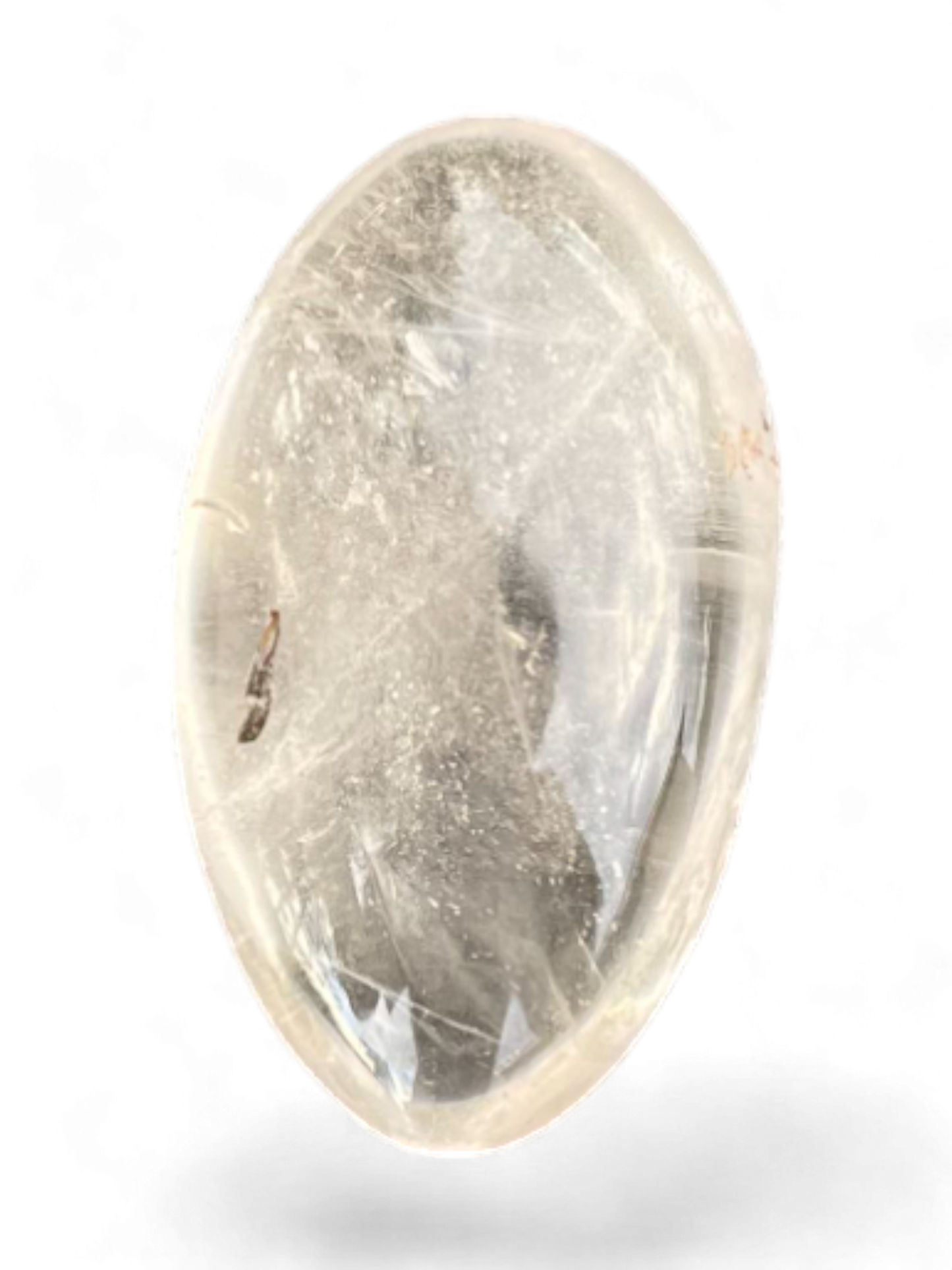 Clear Quartz Palm Stone