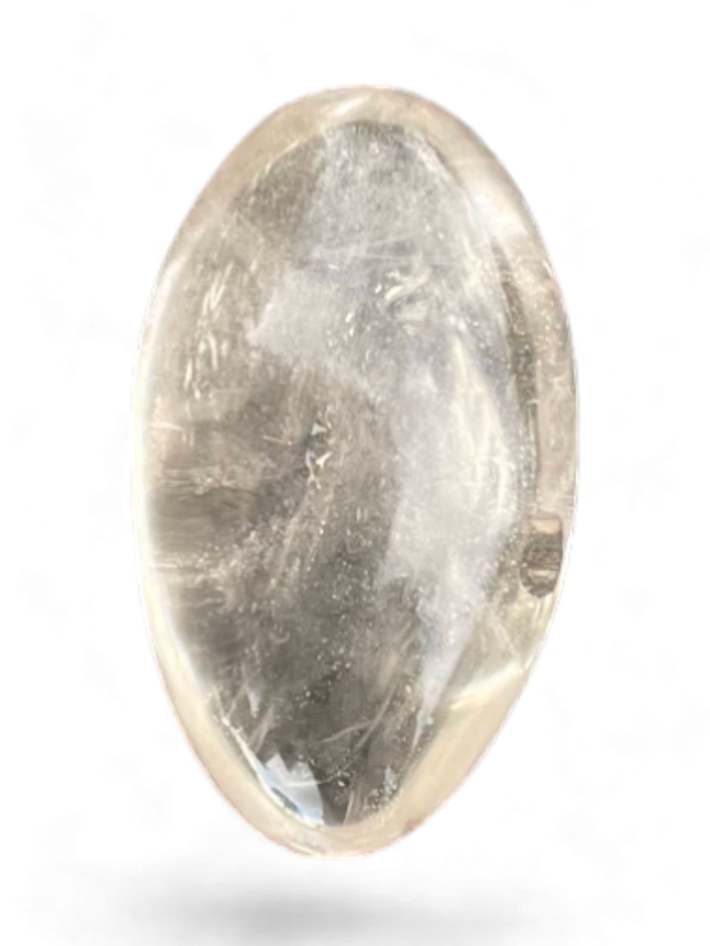 Clear Quartz Palm Stone