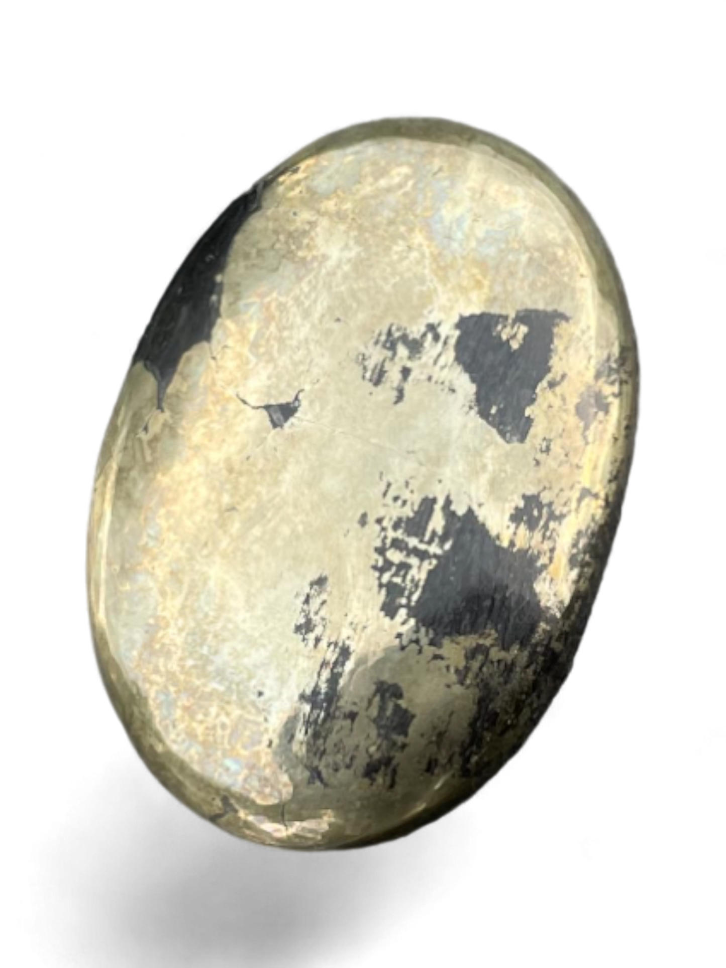 Pyrite Palm Stone