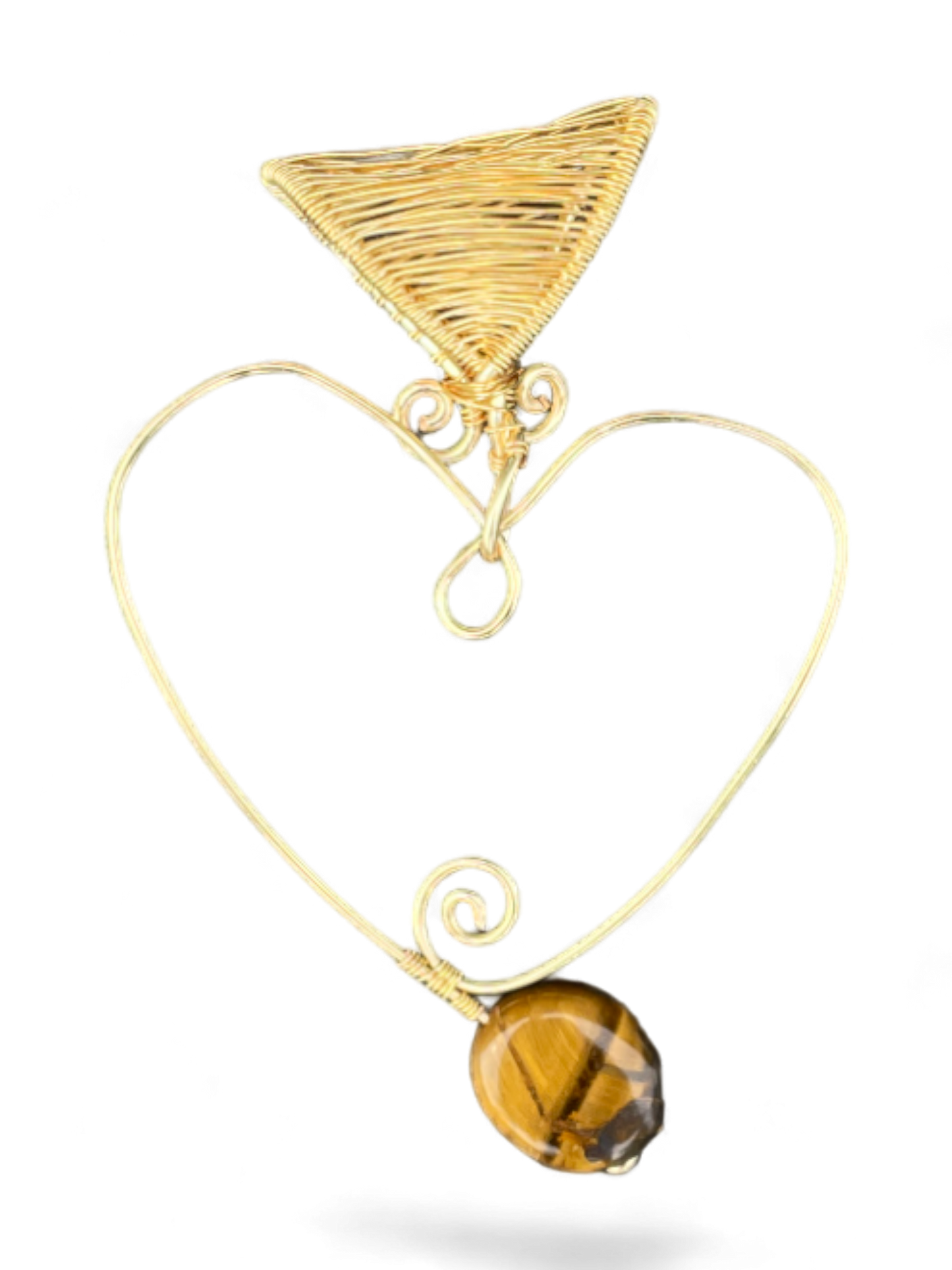 Tiger Eye Corazon Set